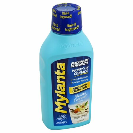 MYLANTA Liquid Max Vanill Size 12.Z  Liquid Max Vanilla 12.Z 443042
